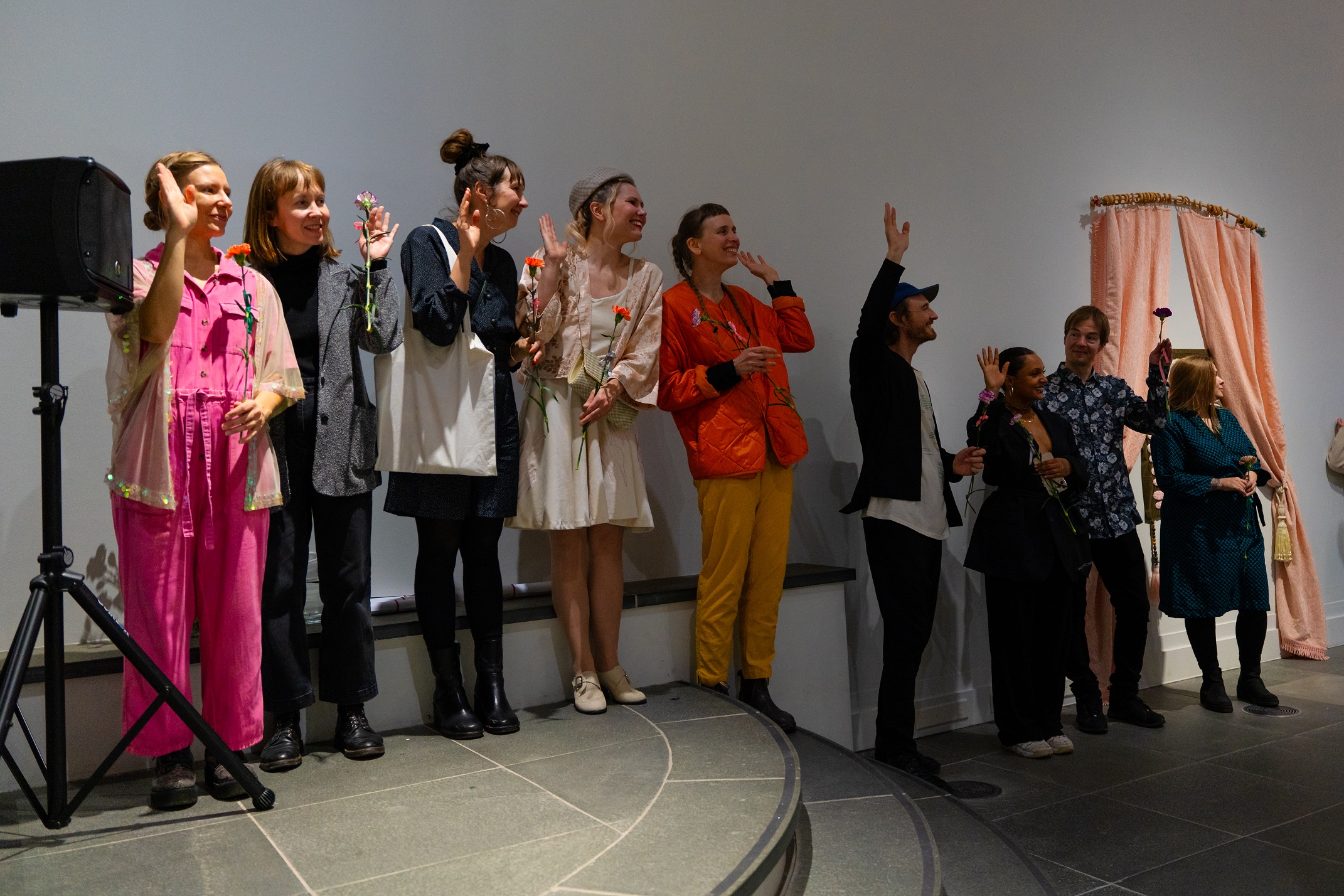 Artists of the Den exhibition – Oulu art museum